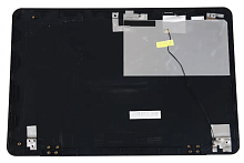 Крышка матрицы (Cover A) для ноутбука Asus X555, X554, A555, F556, R556, R557, матовый черный, OEM