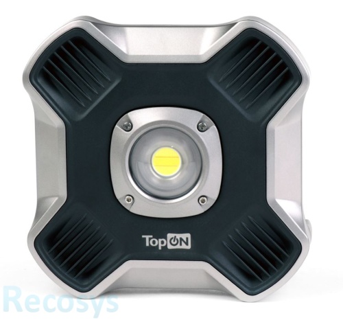 Аккумулятороный фонарь TopON TOP-MX1 LED 10 Вт 1100 лм 3.7 В 6.6 Ач фото 2