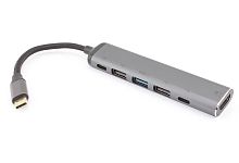 Кабель Type-C на HDMI + USB 3.1 + Type C + USB 2.0 x2 + PD