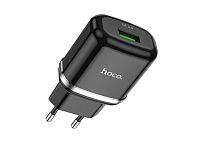 Блок питания (сетевой адаптер) HOCO N3 Special QC3.0, 18W, один порт USB, 5V, 3.0A, черный