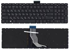 Клавиатура для ноутбука HP Pavilion 15-bs, 15-bw, 17-bs, 250 G6, 255 G6, 258 G6 черная, с подсветкой