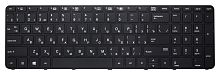 Клавиатура для ноутбука HP Probook 450 G3, 455 G3, 470 G3, 650 G2, 655 G2 черная, с рамкой