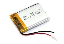 Аккумулятор Li-Pol (батарея) 8*30*40мм 2pin 3.7V/1200mAh