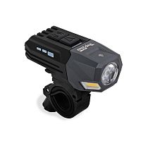 Велосипедный аккумуляторный фонарь TopON TOP-MX08BL LED 10 Вт 800 лм 3.7 B 2 Ач 7.4 Втч, круговой свет 300°, 14 режимов, крепление на руль, IPX4