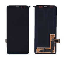 Модуль (матрица + тачскрин) для Samsung Galaxy A8 (2018) SM-A530F черный
