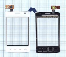 Сенсорное стекло (тачскрин) для LG Optimus L1 II E410 белое