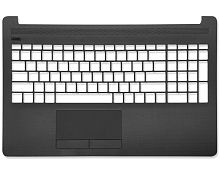 Топкейс (Cover C) для ноутбука HP 15-DA, 15-DB, 15G-DX, 250 G7, матовый чёрный, под плоский Enter, OEM