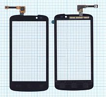 Сенсорное стекло (тачскрин) для LG Optimus True HD LTE P936 черное