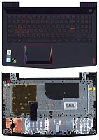 Клавиатура для ноутбука Lenovo Legion Y520 Y520-15IKB черная топ-панель