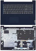 Клавиатура для ноутбука Lenovo Ideapad 3-17 топкейс синий