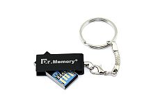 Флешка USB Dr. Memory 005 8Гб, USB 3.0, серебристый